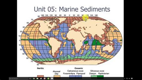 • cores of sediment collected from sea floor. 05.A Marine Sediments thru Lithogenous - YouTube