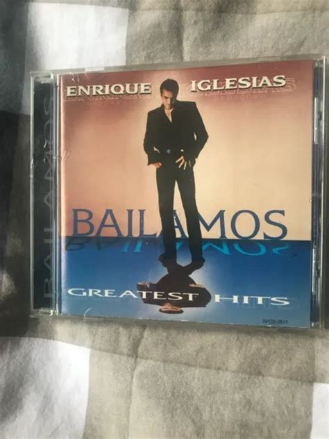 Enrique Iglesias Bailamos Greatest Hits Cd 1999 Fonovisa Bmg D130591