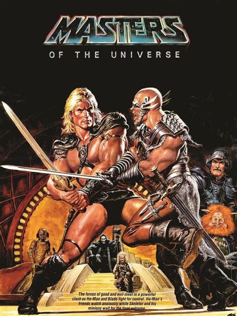 Masters Of The Universe Movie Poster By Earl Norem Universe Movie