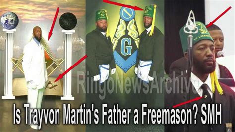 Ringonewsarchive Is Trayvon Martins Father A Freemason Youtube