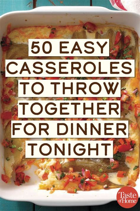 Dinner Ideas For Tonight 101 Simple Recipe