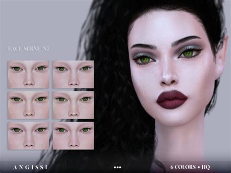 Face Shine N7 By Angissi At Tsr Sims 4 Updates