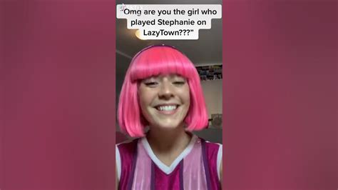 The Girl Who Played Stephanie On Lazytown I Tiktok Youtube