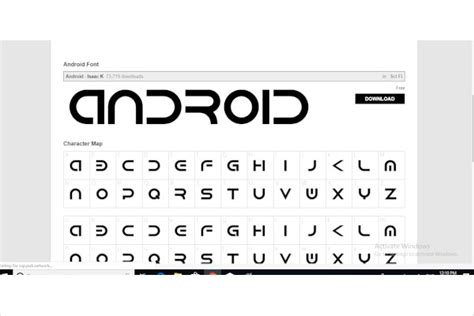 51 Android Font