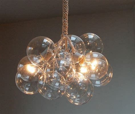 A Bubble Chandelier Bubble Chandelier Glass Globe Chandelier Bubble