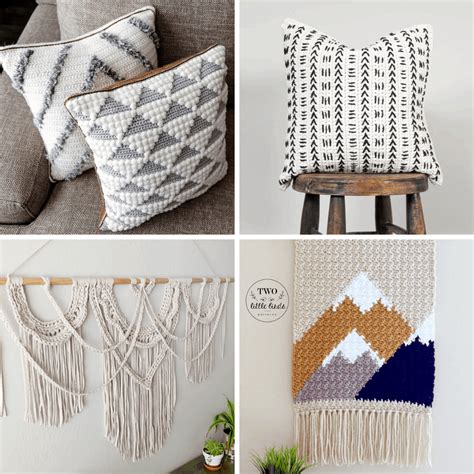 Top Crochet Home Decor Patterns Marias Blue Crayon