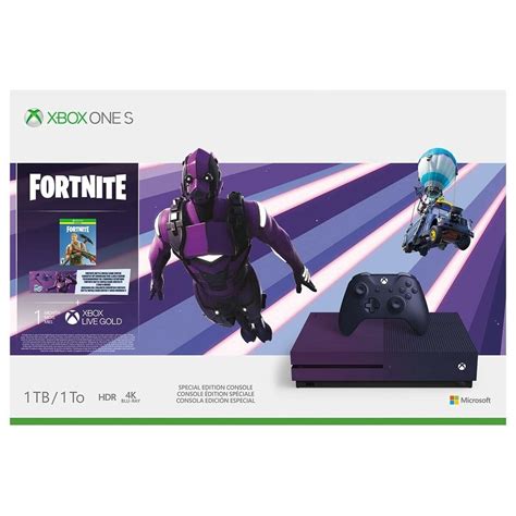Microsoft Xbox One S Console 1tb Pacote De Edição Especial Fortnite