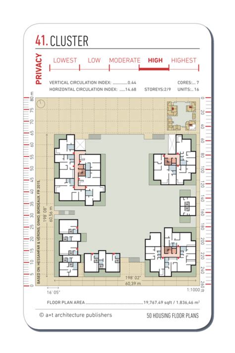 20 Examples Of Floor Plans For Social Housing Archdaily