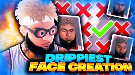 New 100 Drippiest Face Creation Tutorial In Nba 2k21 The Best Face