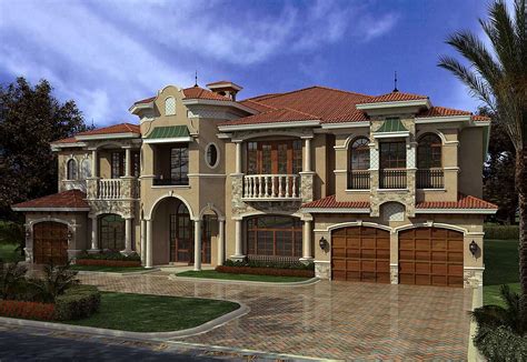Majestic Mediterranean 32157aa Architectural Designs House Plans