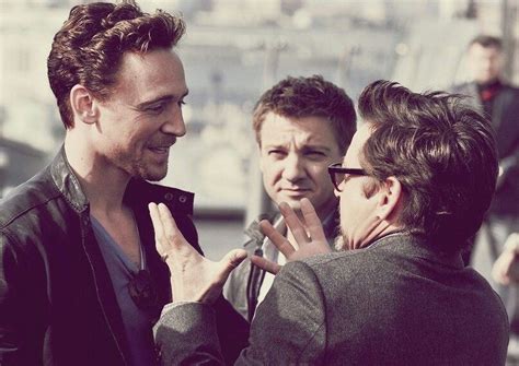 Thomas William Hiddleston Tom Hiddleston Loki Avengers Film Clint