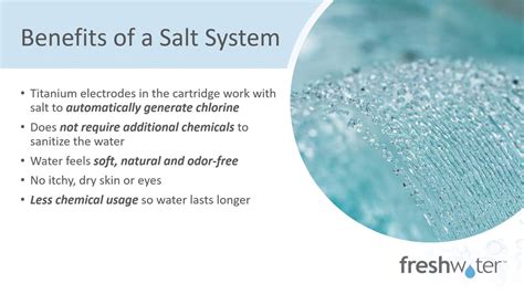 Freshwater Salt Water System Benefits I Iht Spas Denver Hot Tubs Youtube