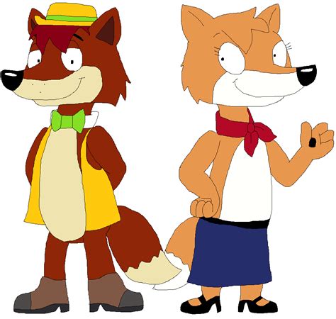 James And Daisy Fox By Justinanddennis On Deviantart