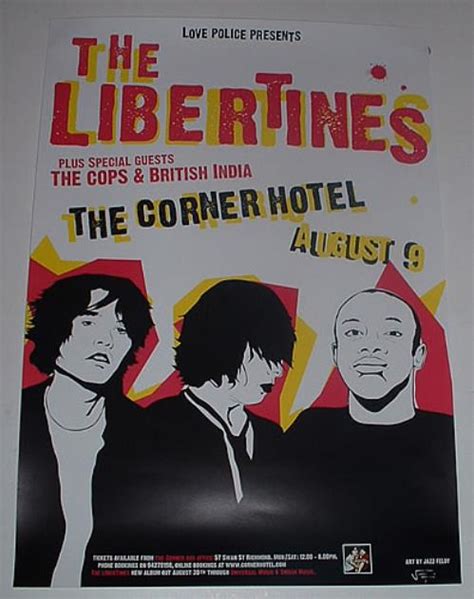 The Libertines Australian Tour Poster Australian Poster 326525