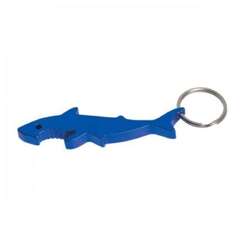 Shark Bottle Opener Keychain Bottle Opener Keychain Blue Rings Keychain