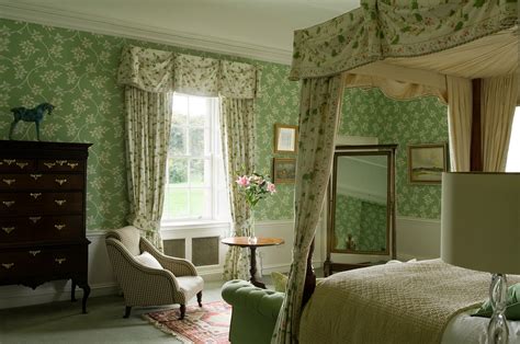 Irish Country Green Bedroom Interiors By Color