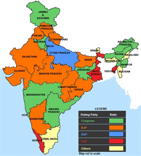 Political Map Of India World Map With Countries
