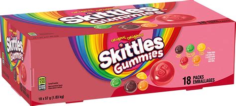 Skittles Original Gummies Gummy Candy Take Home Size 280g Bag