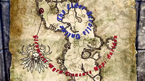 Eso Glenmoril Wyrd Treasure Map Auridon The Elder Scrolls Online