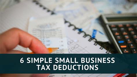 6 Simple Small Business Tax Deductions For Rv Entrepreneurs
