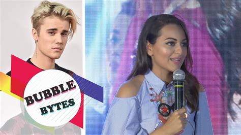 Sonakshi Sinha Opens Up About Performing With Justin Bieber Youtube