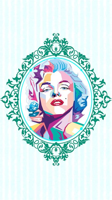 Merlin Monroe Colorful Lady Women Hd Phone Wallpaper Peakpx