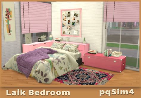 Laik Bedroom By Pqsim4 Created For The Sims 4 Emily Cc Finds