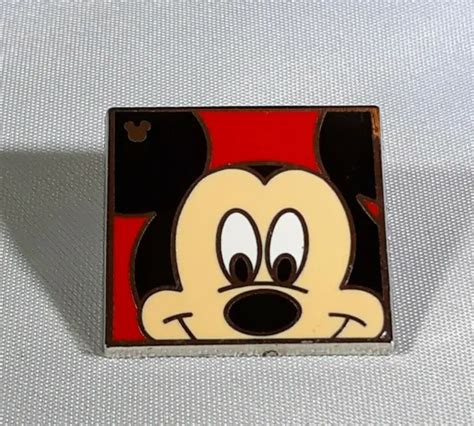 Disney Trading Lanyard Pin Hidden Mickey Series Square Mickey Mouse