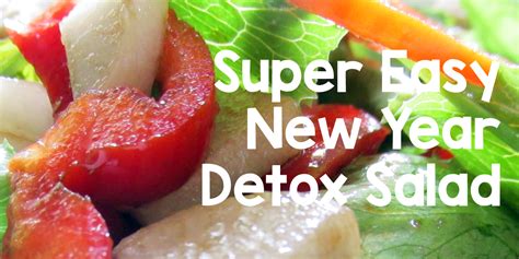 Garden Fresh New Year Detox Salad Recipe Super Simple