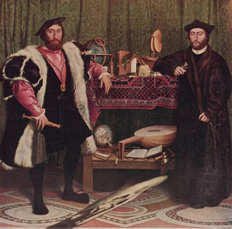 Hans Holbein The Younger The Ambassadors