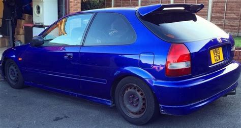 Honda Civic Ej9 Supersonic Blue Few Mods Very Nice Car In Barton Upon