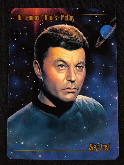 Star Trek Master Series Skybox 1993 03 Dr Leonard Bones Mccoy