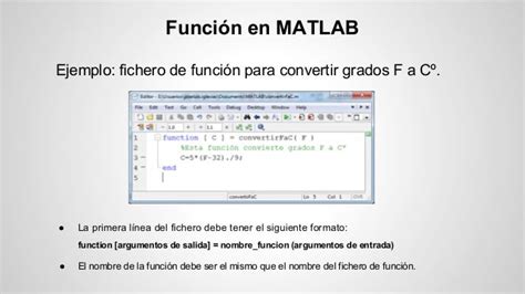Sesión 6 Funciones En Matlab