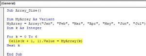 VBA Array Size Step By Step Guide With Examples