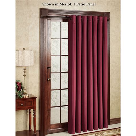 Thermal Lined Curtains For Sliding Glass Doors Sliding Doors