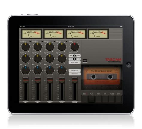 Designed with a simple tape recording style and with many features for creative and more advanced music recording. New App Turns iPad Into TASCAM Portastudio Audio Recorder ...