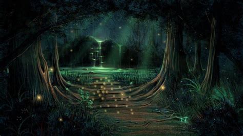 Magic Forest Wallpapers Top Free Magic Forest Backgrounds Wallpaperaccess