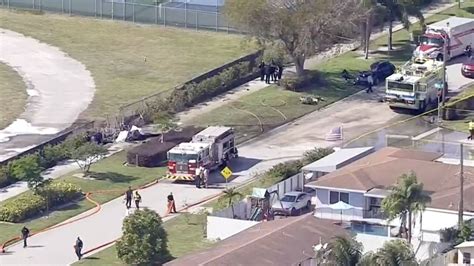 3 Dead 1 Injured After Plane Crash In Broward County