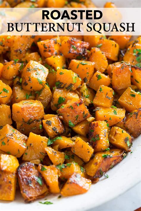Roasted Butternut Squash A Must Have Healthy Fall Side Dish It Has A