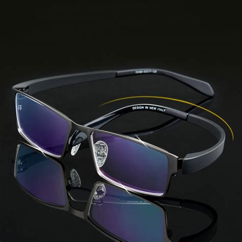 Men Titanium Alloy Eyeglasses Frame For Men Eyewear