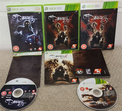 The Darkness 1 And 2 Limited Edition With Poster Microsoft Xbox 360 Game