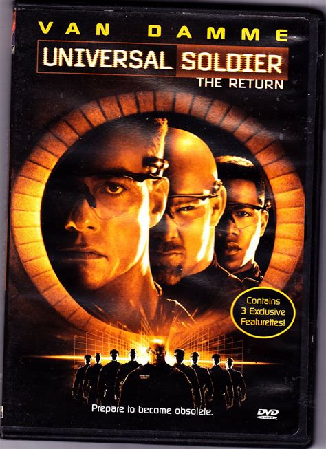 Luc deveraux, the heroic former universal soldier, is about to be thrown into action once again. Universal Soldier - The Return DVD 1999 - Like New