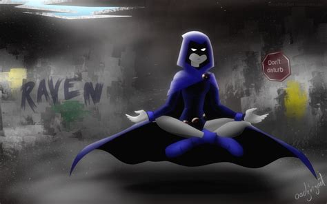 Free Download Teen Titans Wallpaper Raven By Wood3nh3art 900x563 For