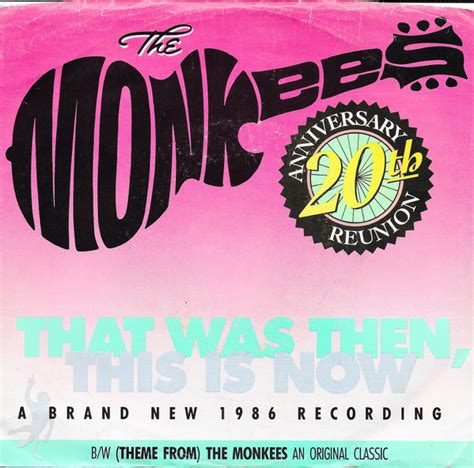 The Monkees That Was Then This Is Now 1986 Rca Ind Vinyl Discogs