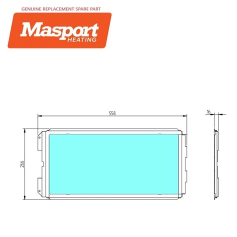 Masport 993220k Door Glass Retainer Repair Kit W Seals — Firesparesnz4u
