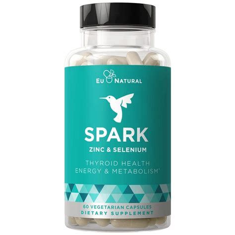 Spark Thyroid Support And Energy Metabolism Supplement Eu Natural