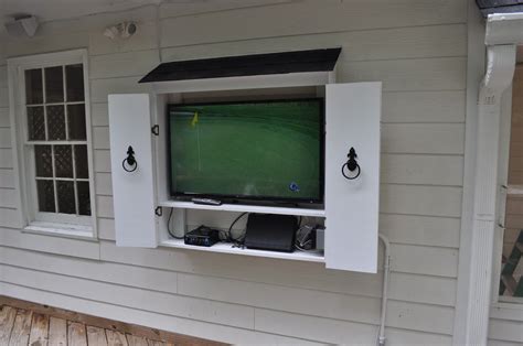 Tv In A Box Outdoor Tv Cabinet Outdoor Cabinet Outdoor Tv Box