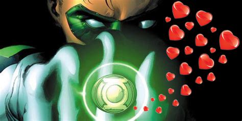 Hal Jordans Green Lantern Ring Is Alive And In Love With Him