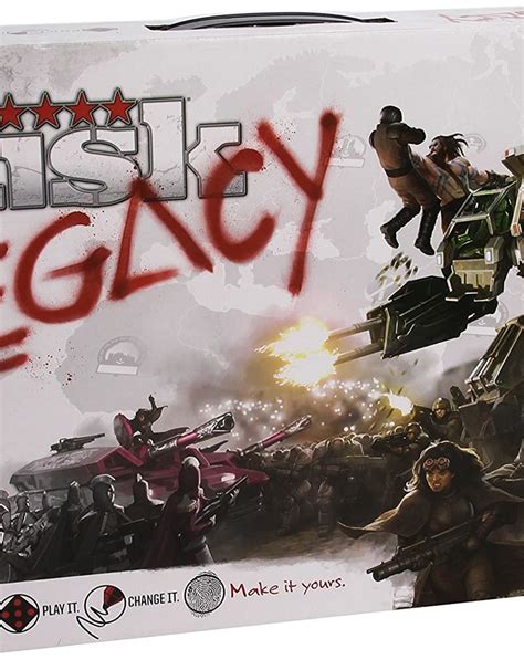 Risk legacy represents what is if not a new, at least a rare concept to boardgaming: RISK LEGACY - Illusive Comics