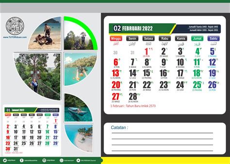 Free Template Kalender Meja Duduk Format CorelDraw Dan Photoshop Free CDR PSD